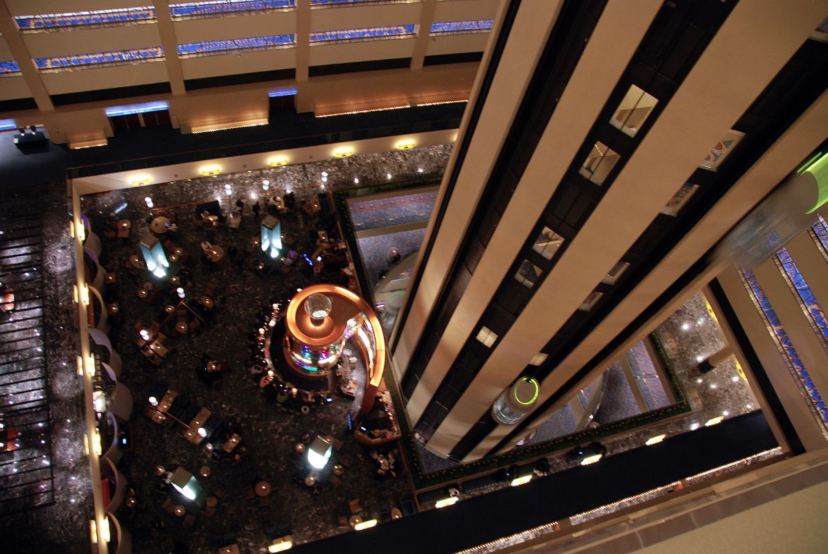 New York City Times Square 11B The Marriott Hotel From Inside